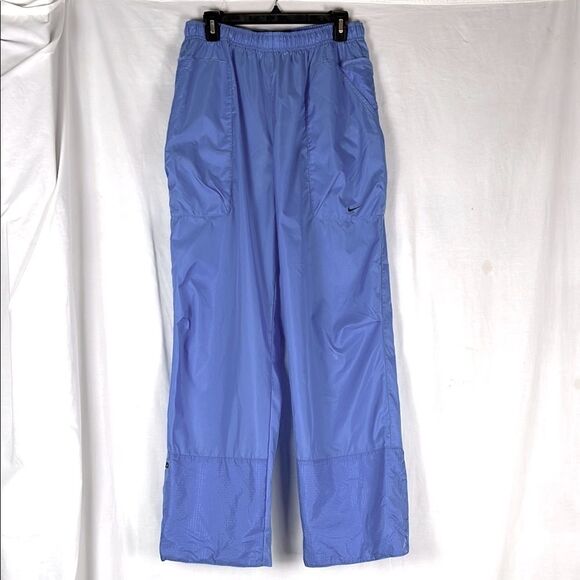 Vintage Nike Swoosh Baby Blue Track Pants - Picture 1 of 12